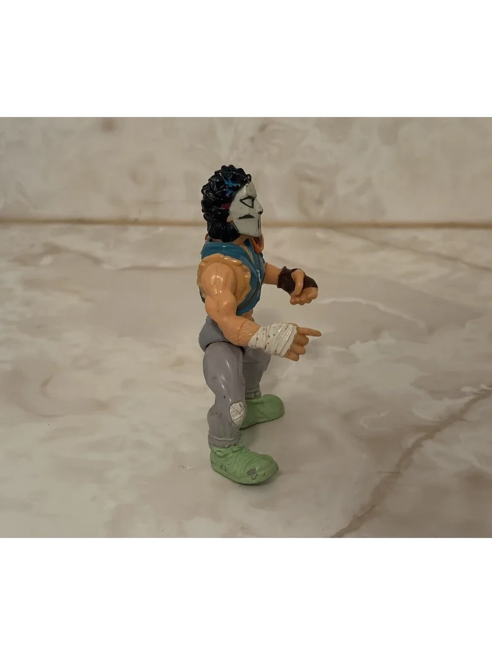 Vintage 1989 Teenage Mutant Ninja Turtles TMNT Casey Jones Action Figure Toy